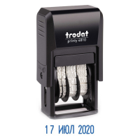 Trodat 4810 датер пластик, 1 стр., 3.8 мм, русский Trodat 4810 датер пластик, 1 стр., 3.8 мм, русский