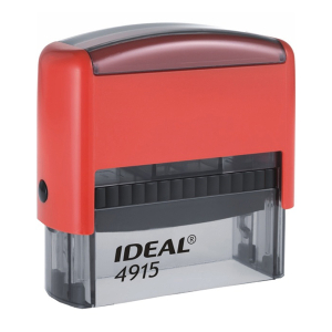 IDEAL 4915 P2 автоматическая оснастка для штампа 70x25 мм (красная) IDEAL 4915 P2 автоматическая оснастка для штампа 70x25 мм (красная)