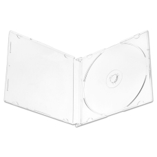 Коробка CD Slim Box 5 мм для 1 диска цвет прозрачный