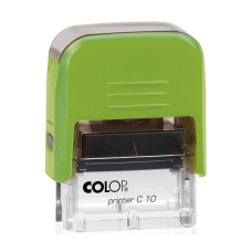 Colop Printer C10 Compact Transparent автоматическая оснастка для штампа 27x10 мм (киви) Colop Printer C10 Compact Transparent автоматическая оснастка для штампа 27x10 мм (киви)