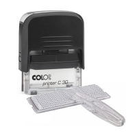 Colop Printer C30/1 SET самонаборный штамп 47x18 мм черный Colop Printer C30/1 SET самонаборный штамп 47x18 мм черный