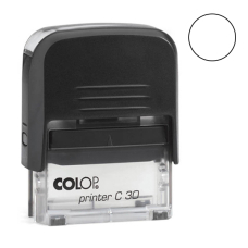 Colop Printer C30 Compact Transparent автоматическая оснастка для штампа 47x18 мм (черная) с неокрашенной подушкой Colop Printer C30 Compact Transparent автоматическая оснастка для штампа 47x18 мм (черная) с неокрашенной подушкой