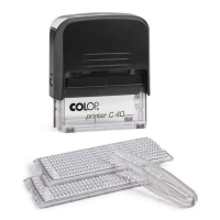 Colop Printer C40 SET-F самонаборный штамп 59x23 мм Colop Printer C40 SET-F самонаборный штамп 59x23 мм