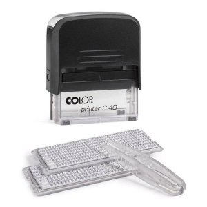 Colop Printer C40 SET-F самонаборный штамп 59x23 мм Colop Printer C40 SET-F самонаборный штамп 59x23 мм