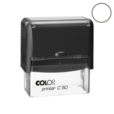 Colop Printer C50 Compact Transparent автоматическая оснастка для штампа 69x30 мм (черная) с неокрашенной подушкой Colop Printer C50 Compact Transparent автоматическая оснастка для штампа 69x30 мм (черная) с неокрашенной подушкой