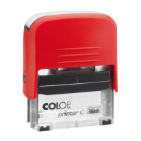 Colop Printer C30 Compact Transparent автоматическая оснастка для штампа 47x18 мм (красная) Colop Printer C30 Compact Transparent автоматическая оснастка для штампа 47x18 мм (красная)