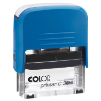 Colop Printer C30 Compact Transparent автоматическая оснастка для штампа 47x18 мм (синяя) Colop Printer C30 Compact Transparent автоматическая оснастка для штампа 47x18 мм (синяя)