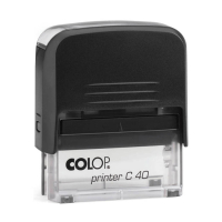 Colop Printer C40 Compact Transparent автоматическая оснастка для штампа 59x23 мм (черная) Colop Printer C40 Compact Transparent автоматическая оснастка для штампа 59x23 мм (черная)