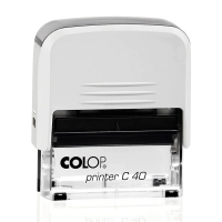 Colop Printer C40 Compact Transparent автоматическая оснастка для штампа 59x23 мм (белая) Colop Printer C40 Compact Transparent автоматическая оснастка для штампа 59x23 мм (белая)
