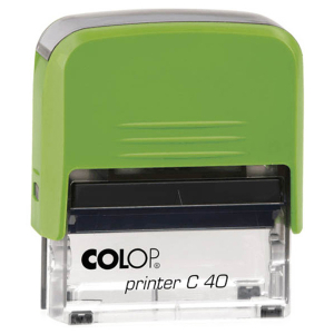 Colop Printer C40 Compact Transparent автоматическая оснастка для штампа 59x23 мм (киви) Colop Printer C40 Compact Transparent автоматическая оснастка для штампа 59x23 мм (киви)