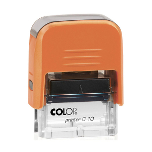 Colop Printer C10 Compact Transparent автоматическая оснастка для штампа 27x10 мм (оранжевая) Colop Printer C10 Compact Transparent автоматическая оснастка для штампа 27x10 мм (оранжевая)