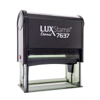 LuxStamp Eternal 7637 оснастка автоматическая для штампа черная LuxStamp Eternal 7637 оснастка автоматическая для штампа черная