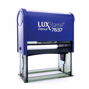 LuxStamp Eternal 7637 оснастка автоматическая для штампа сапфир