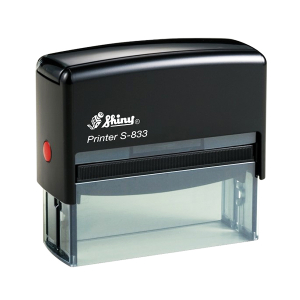 Shiny Printer S-833 автоматическая оснастка для штампа 82x25 мм (черная) Shiny Printer S-833 автоматическая оснастка для штампа 82x25 мм (черная)