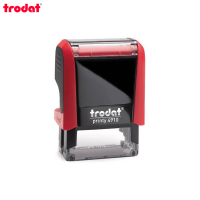 TRODAT 4910 PRINTY P4 ОСНАСТКА ДЛЯ ШТАМПА 26x9 мм КРАСНАЯ