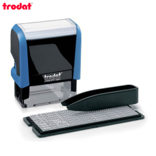 Trodat 4911/DB TYPO Printy 4.0 РУС Самонаборный штамп 3 строки (синий)