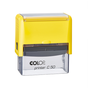 Colop Printer C50 Compact Transparent автоматическая оснастка для штампа 69x30 мм (желтая) Colop Printer C50 Compact Transparent автоматическая оснастка для штампа 69x30 мм (желтая)