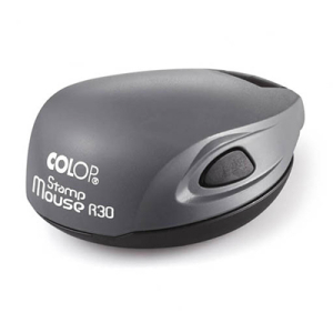 Colop Stamp Mouse R30 gray (серая) карманная оснастка для печати D 30 мм Colop Stamp Mouse R30 gray (серая) карманная оснастка для печати D 30 мм