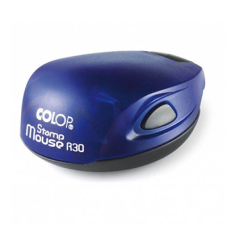 Colop Stamp Mouse R30 indigo (индиго) карманная оснастка для печати D 30 мм