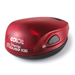 Colop Stamp Mouse R30 ruby (рубин) карманная оснастка для печати D 30 мм Colop Stamp Mouse R30 ruby (рубин) карманная оснастка для печати D 30 мм