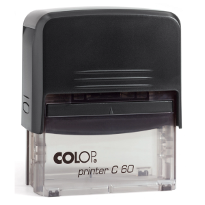 Colop Printer C60 Compact Transparent автоматическая оснастка для штампа 76x37 мм (черная) Colop Printer C60 Compact Transparent автоматическая оснастка для штампа 76x37 мм (черная)
