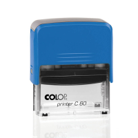 Colop Printer C60 Compact Transparent автоматическая оснастка для штампа 76x37 мм (синяя) Colop Printer C60 Compact Transparent автоматическая оснастка для штампа 76x37 мм (синяя)