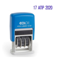 Colop Printer S 120 РУС датер синий Colop Printer S 120 РУС датер синий