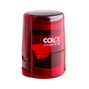 Colop Printer R40 Cover оснастка для печати с защитной крышкой (рубин). Colop Printer R40 Cover оснастка для печати с защитной крышкой (рубин).
