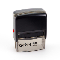 GRM 20 Office. Автоматическая оснастка для штампа 38x14мм, корпус ЧЕРНЫЙ GRM 20 Office. Автоматическая оснастка для штампа 38x14мм, корпус ЧЕРНЫЙ
