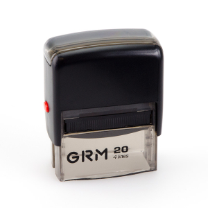 GRM 20 Office. Автоматическая оснастка для штампа 38x14мм, корпус ЧЕРНЫЙ GRM 20 Office. Автоматическая оснастка для штампа 38x14мм, корпус ЧЕРНЫЙ