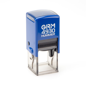 GRM 4930 Hummer оснастка для печатей и штампов квадратная 31x31 мм СИНЯЯ GRM 4930 Hummer оснастка для печатей и штампов квадратная 31x31 мм СИНЯЯ