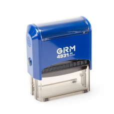 GRM 4931_P3 ОСНАСТКА ДЛЯ ШТАМПА 70x30 мм СИНЯЯ GRM 4931_P3 ОСНАСТКА ДЛЯ ШТАМПА 70x30 мм СИНЯЯ