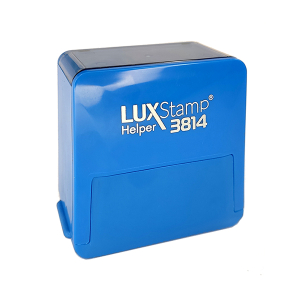 LuxStamp Helper Cover 3814 оснастка автоматическая для штампа синяя (с крышкой)