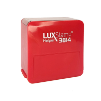 LuxStamp Helper Cover 3814 оснастка автоматическая для штампа красная (с крышкой) LuxStamp Helper Cover 3814 оснастка автоматическая для штампа красная (с крышкой)