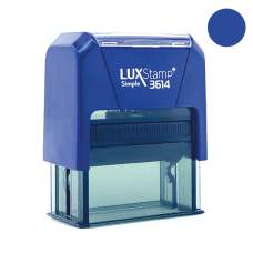LuxStamp Simple 3614 оснастка автоматическая для штампа сапфир (с синей подушкой) LuxStamp Simple 3614 оснастка автоматическая для штампа сапфир (с синей подушкой)