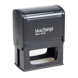 MOBISTAMPS 4316 автоматическая оснастка для штампа (черная) MOBISTAMPS 4316 автоматическая оснастка для штампа (черная)
